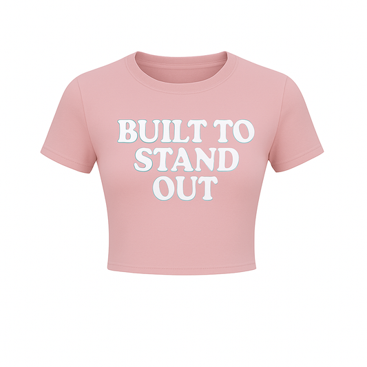 Built To Stand Out Crop Tee (Women’s)