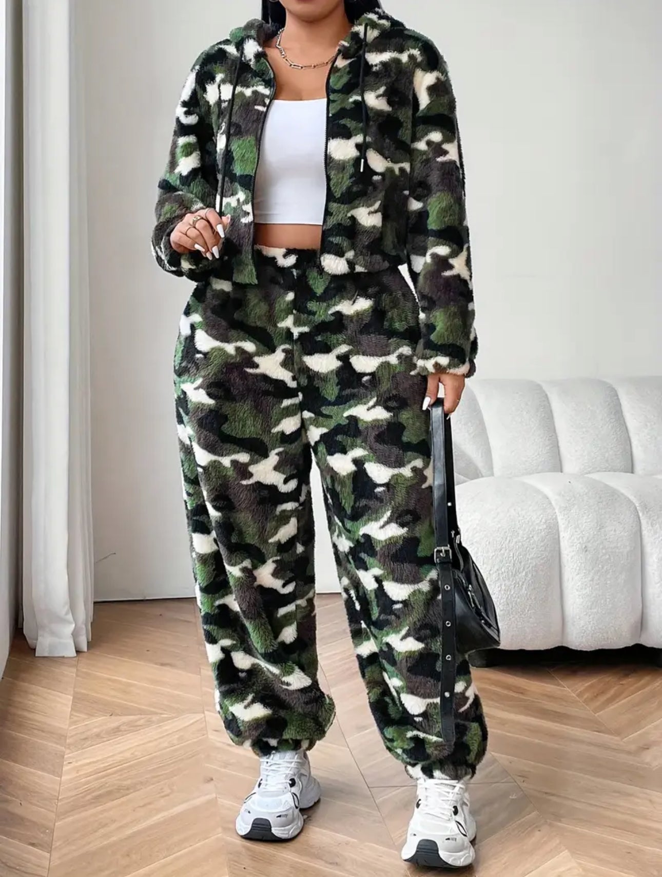 Women’s Blaze Camo Hooded Set