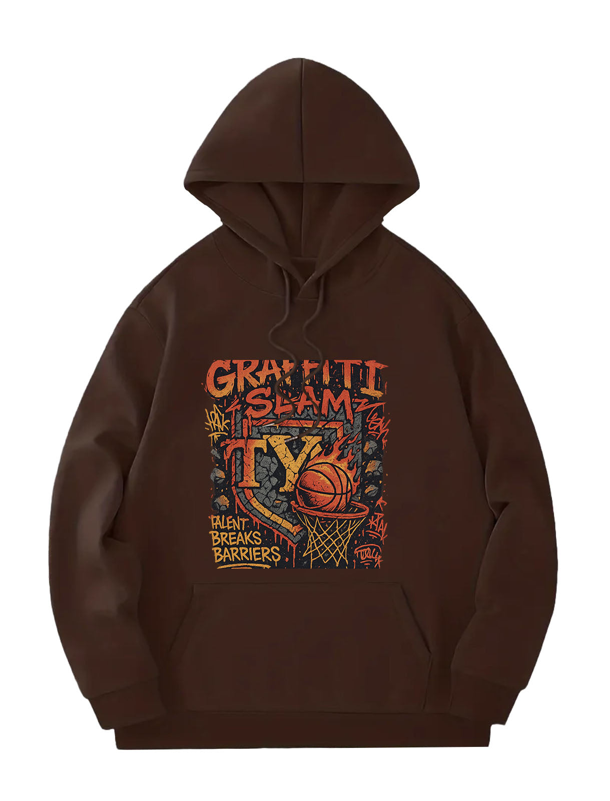 TYN “Graffiti Slam” Hoodie – Talent Breaks Barriers 🏀🔥