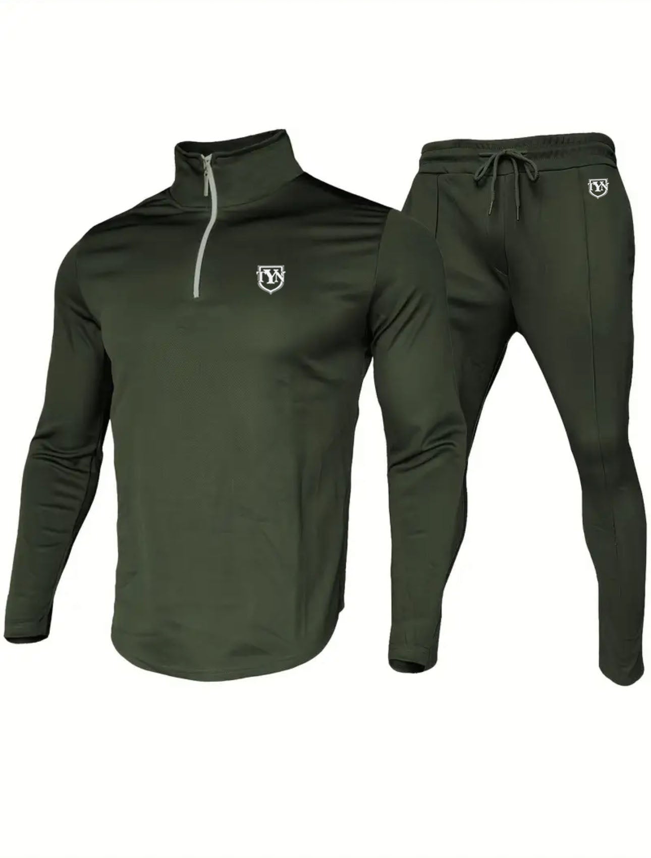 TYN Men’s Pulse Trek Quarter-Zip Tracksuit