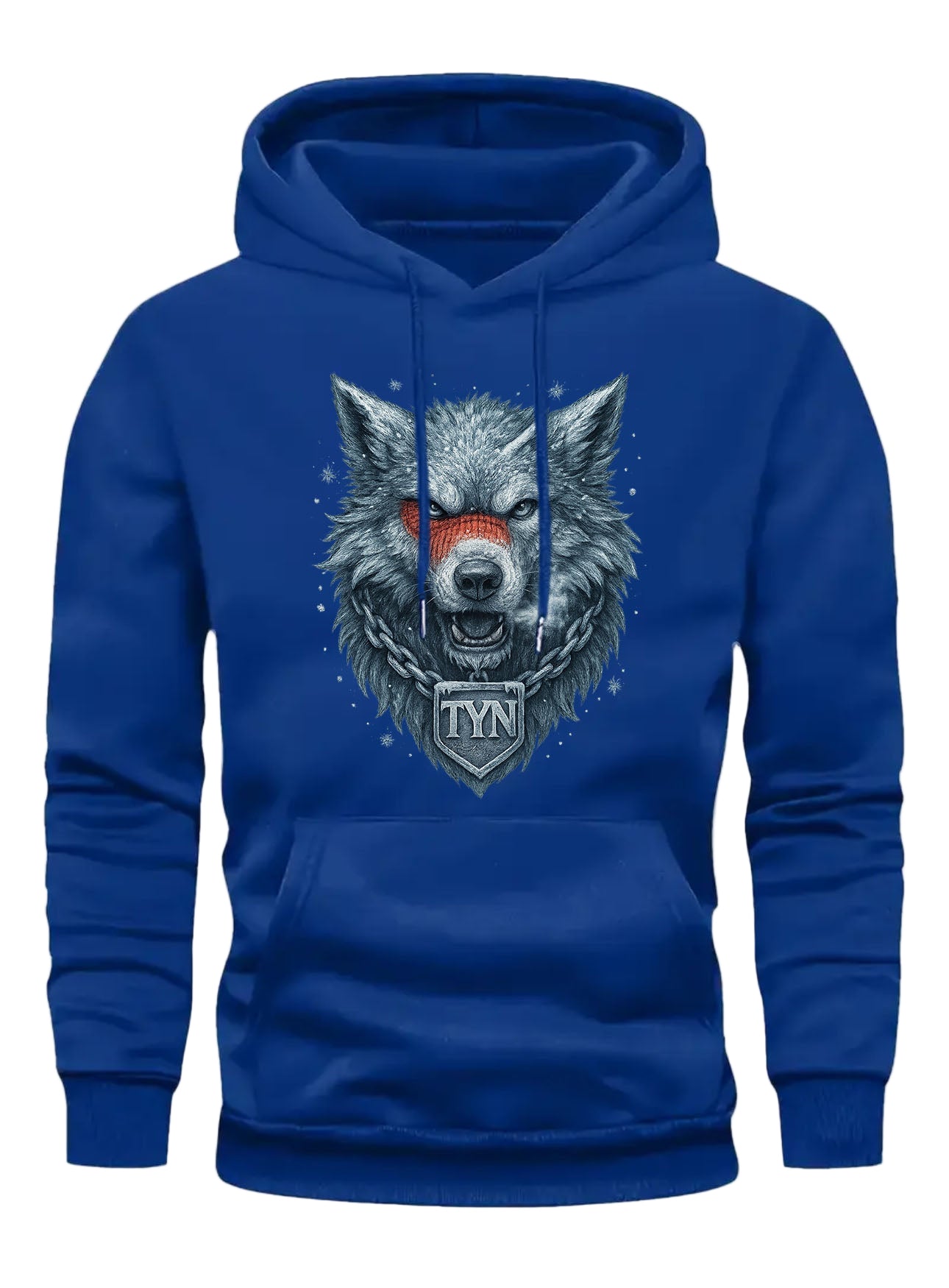 TYN “Wolf Spirit” Hoodie – Royal Blue