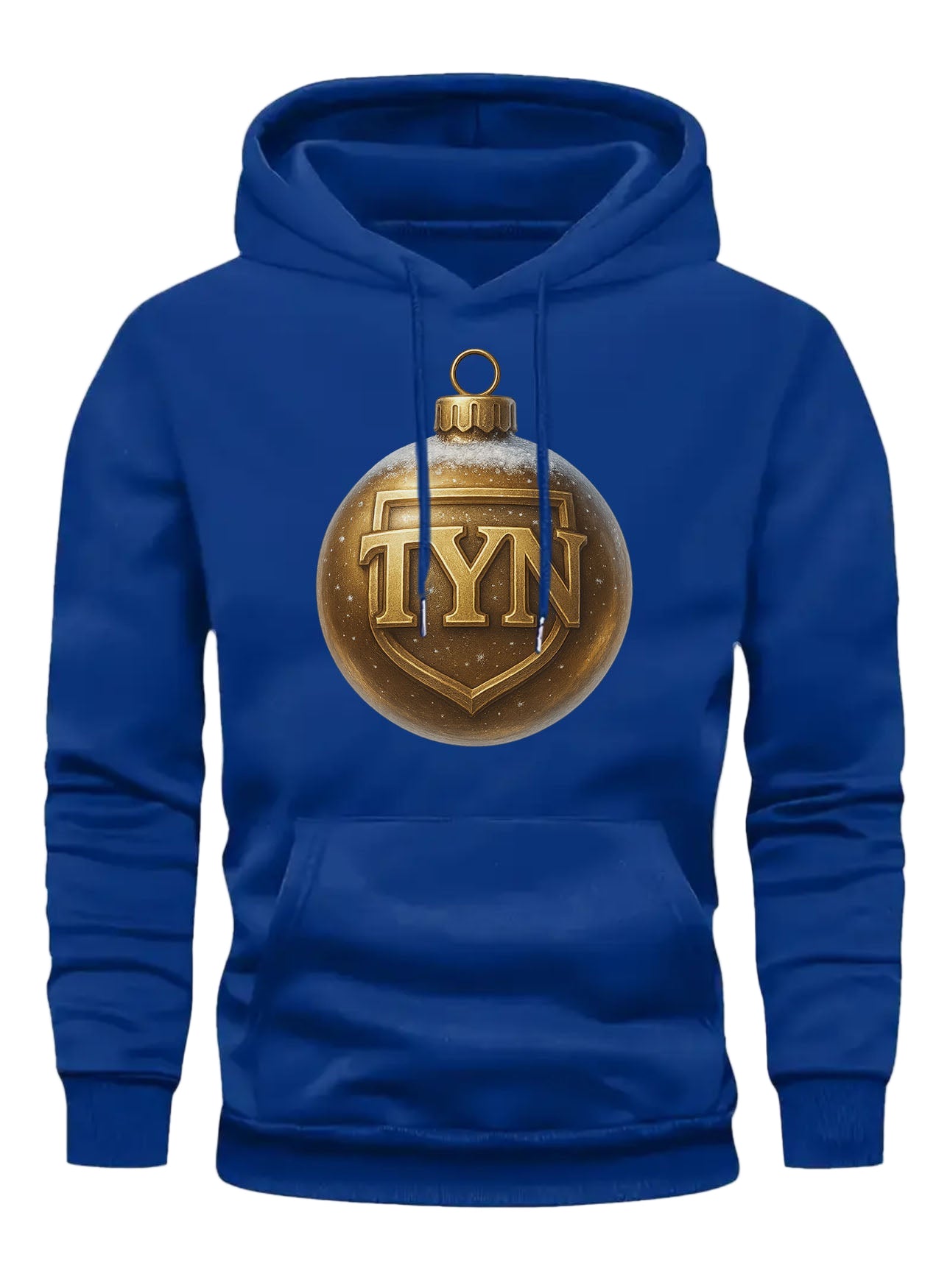 TYN “Gold Ornament” Hoodie – Royal Blue