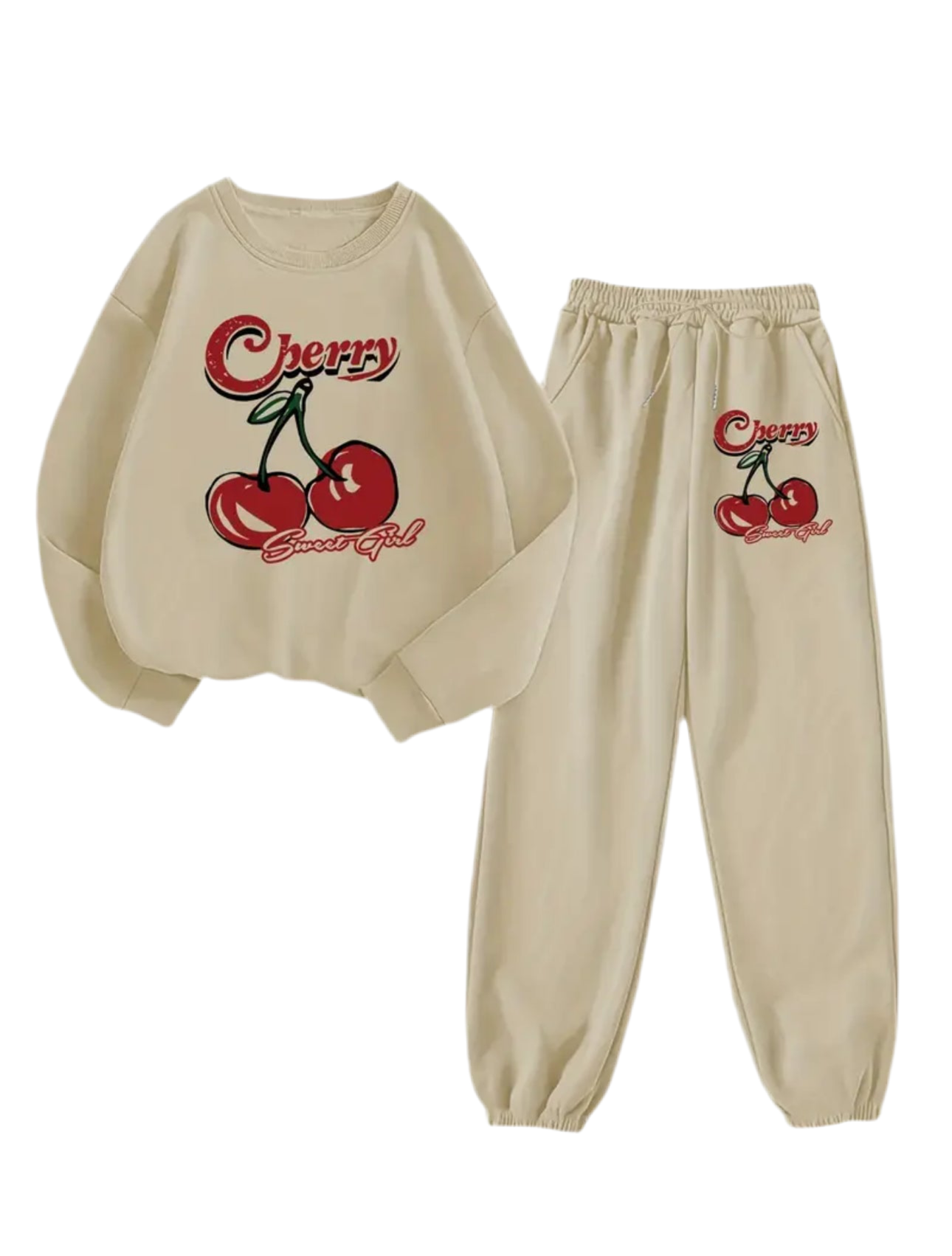 Women’s Cherry Glow Co-ord Set