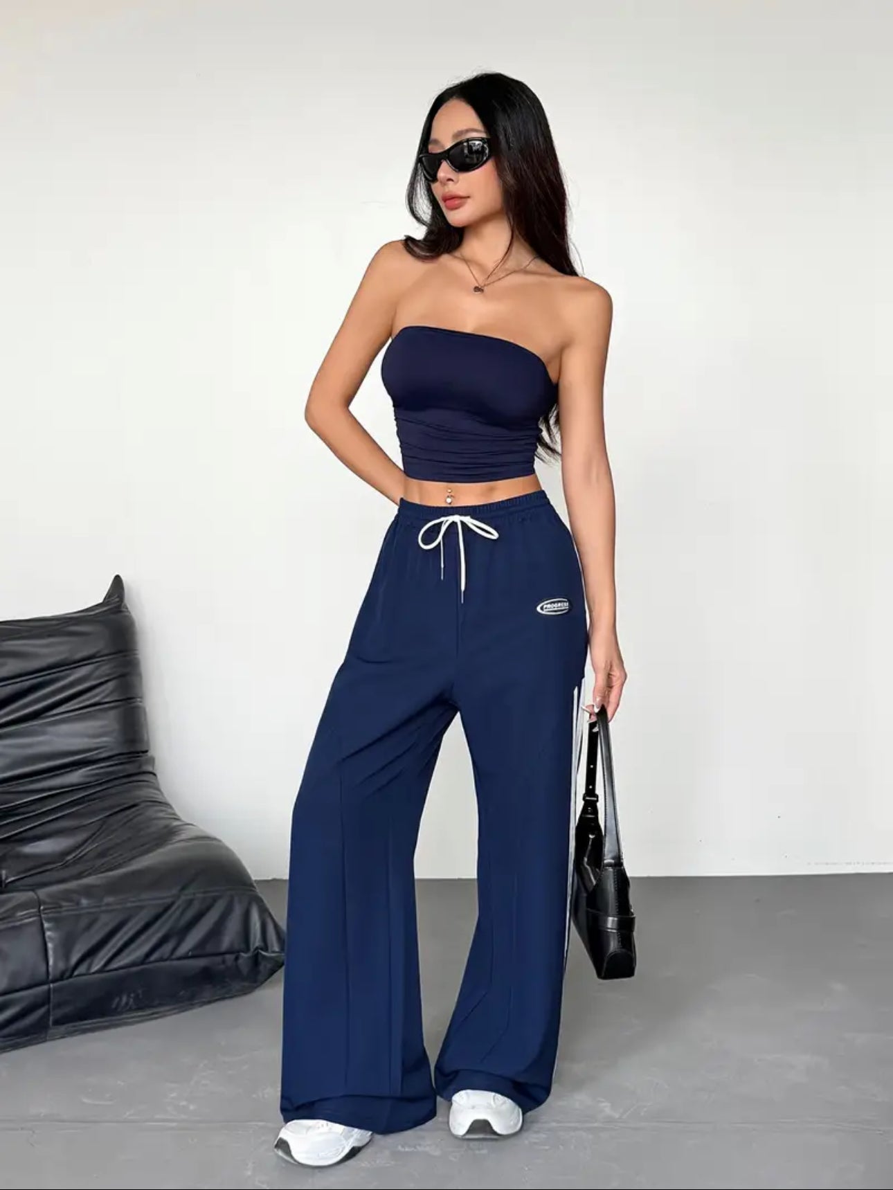 TYN Women’s Mono Stripe Set