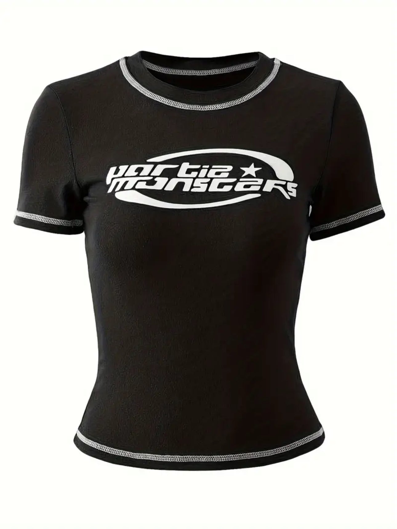 Women’s Lettered Contrast Tee