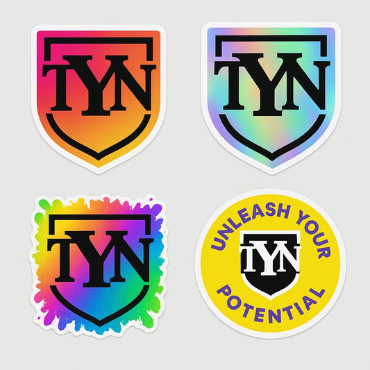 TYN Sticker Pack (4-Pack)