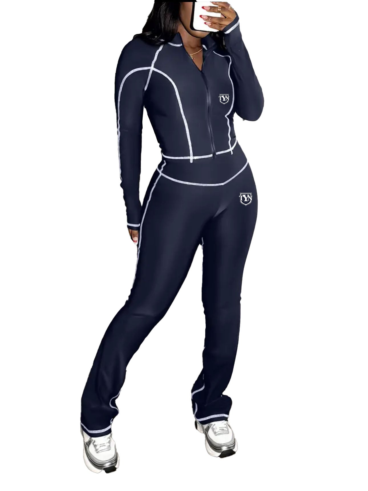 TYN Women’s Patch Pulse Two-Piece Casual Set