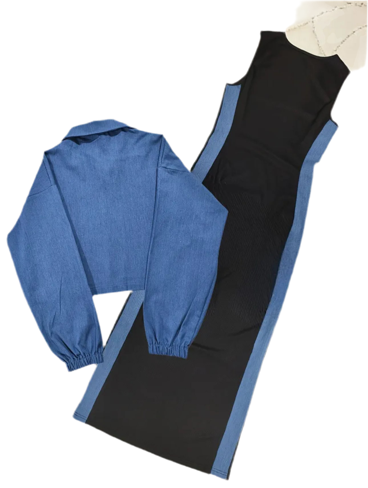 Women’s Blue Elegance 2-Piece Set
