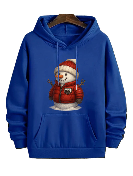 TYN Winter Snowman Puff Jacket Hoodie