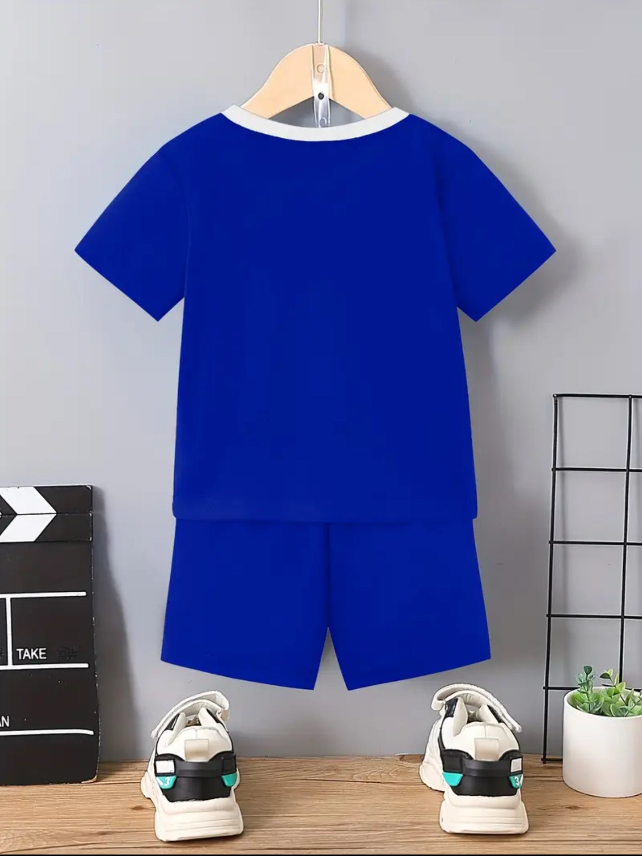 Boys’ Quick-Dry TYN Set – Tee & Shorts