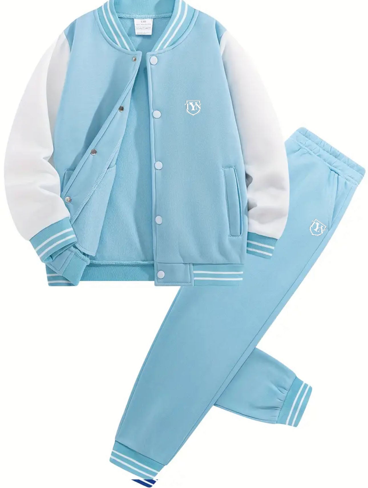 TYN Unisex Youth Fleece Pulse Two-Piece Set