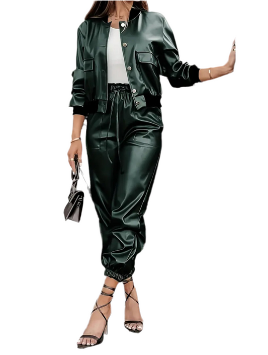 Women’s Urban Edge PU Set