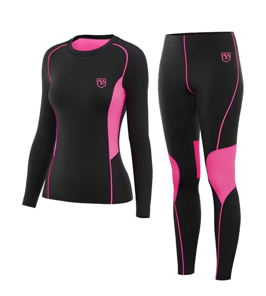 TYN Activewear Duo Set – Long Sleeve Compression Fit