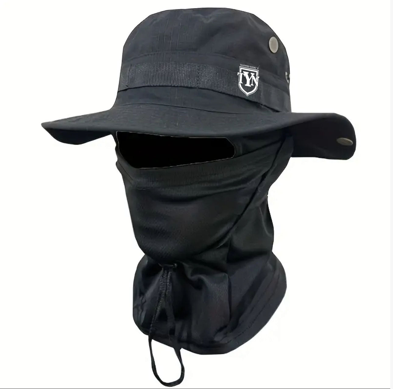TYN Angler Hat & Face Mask Set