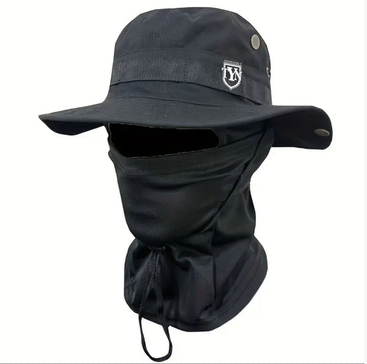 TYN Angler Hat & Face Mask Set