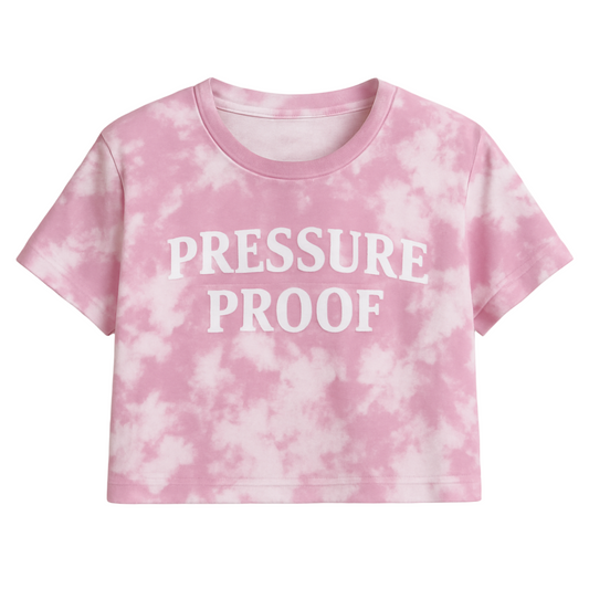 PRESSURE PROOF CROPPED WOMEN’S TEE