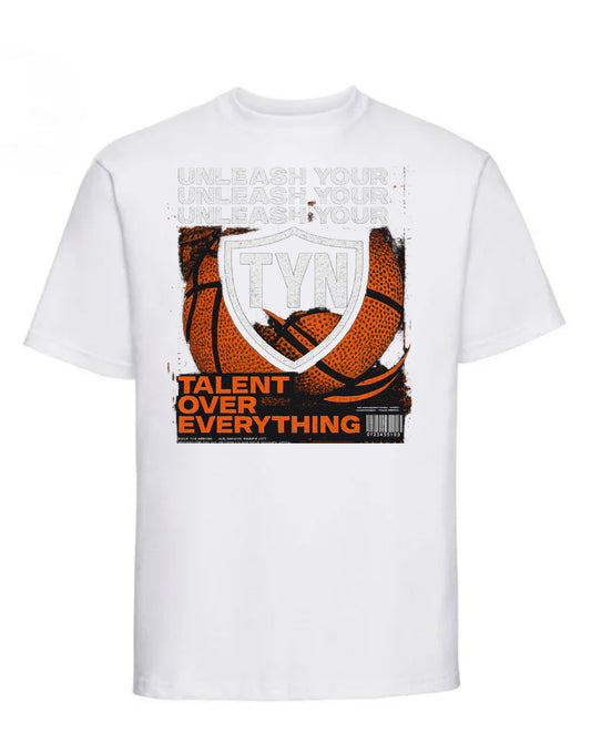 TYN “Talent Over Everything” T-Shirt – Basketball Graphic