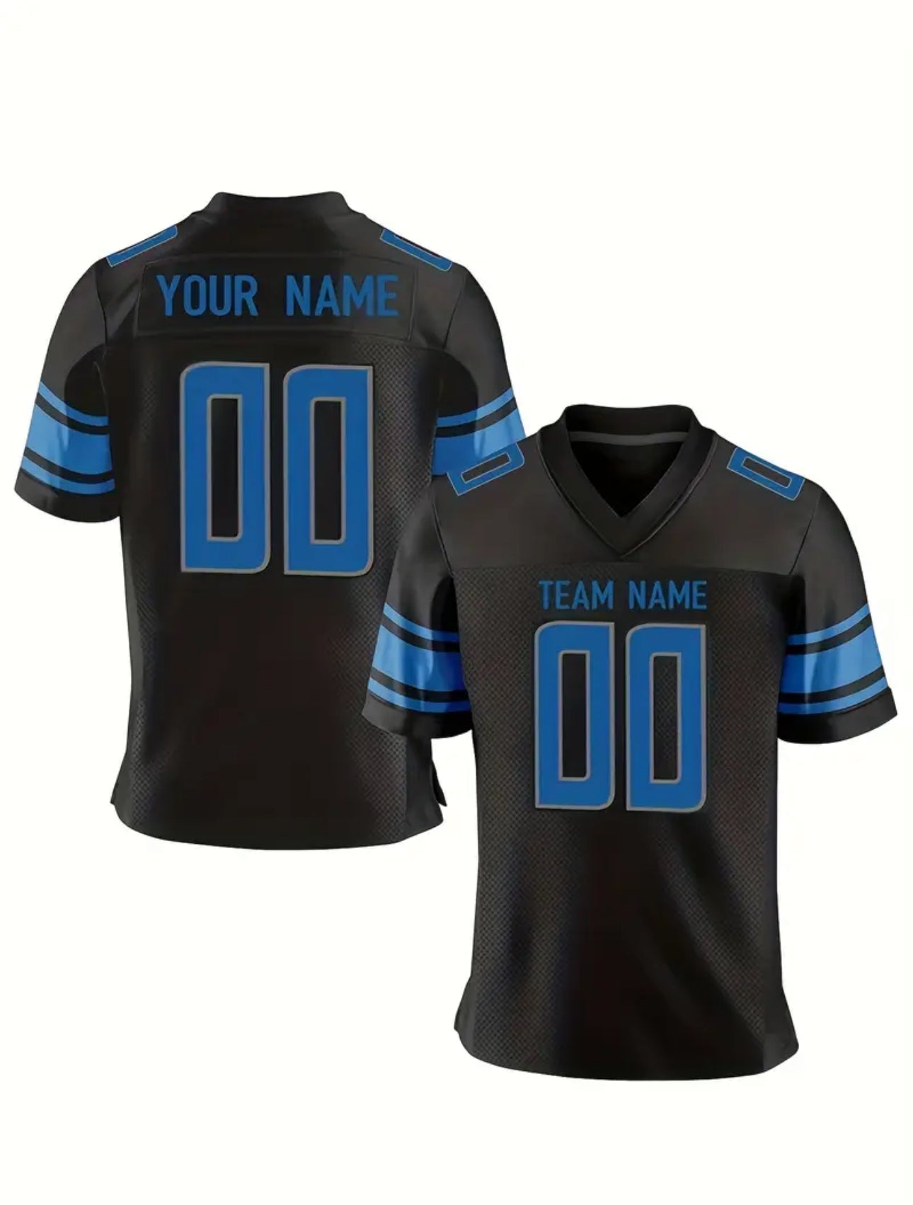 TYN Custom Lab Personalized Detroit Football Jersey