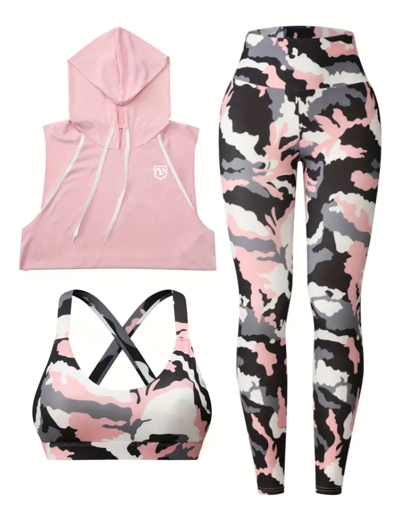 TYN Women’s Active Fusion 3-Piece Set