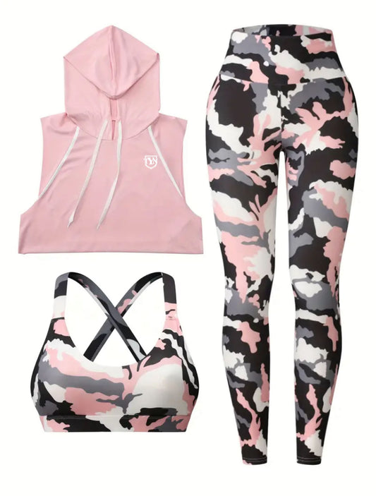 TYN Women’s Active Fusion 3-Piece Set