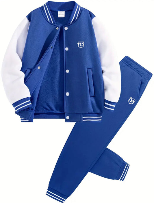 TYN Unisex Youth Fleece Pulse Two-Piece Set