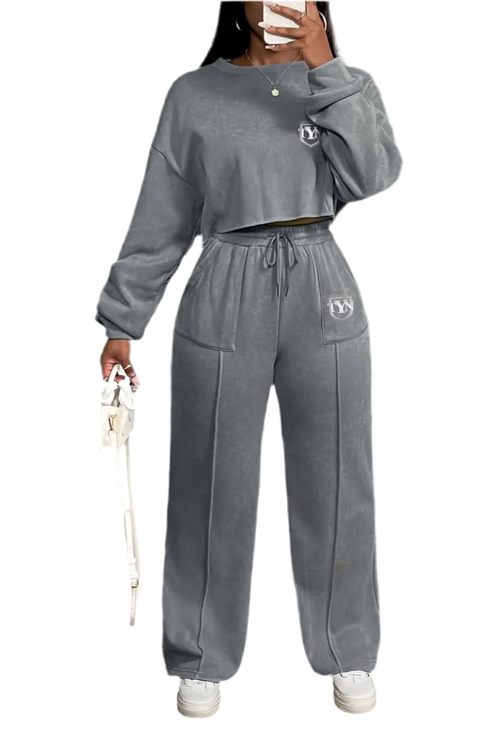 TYN Women’s Street Set – Solid Color Loungewear