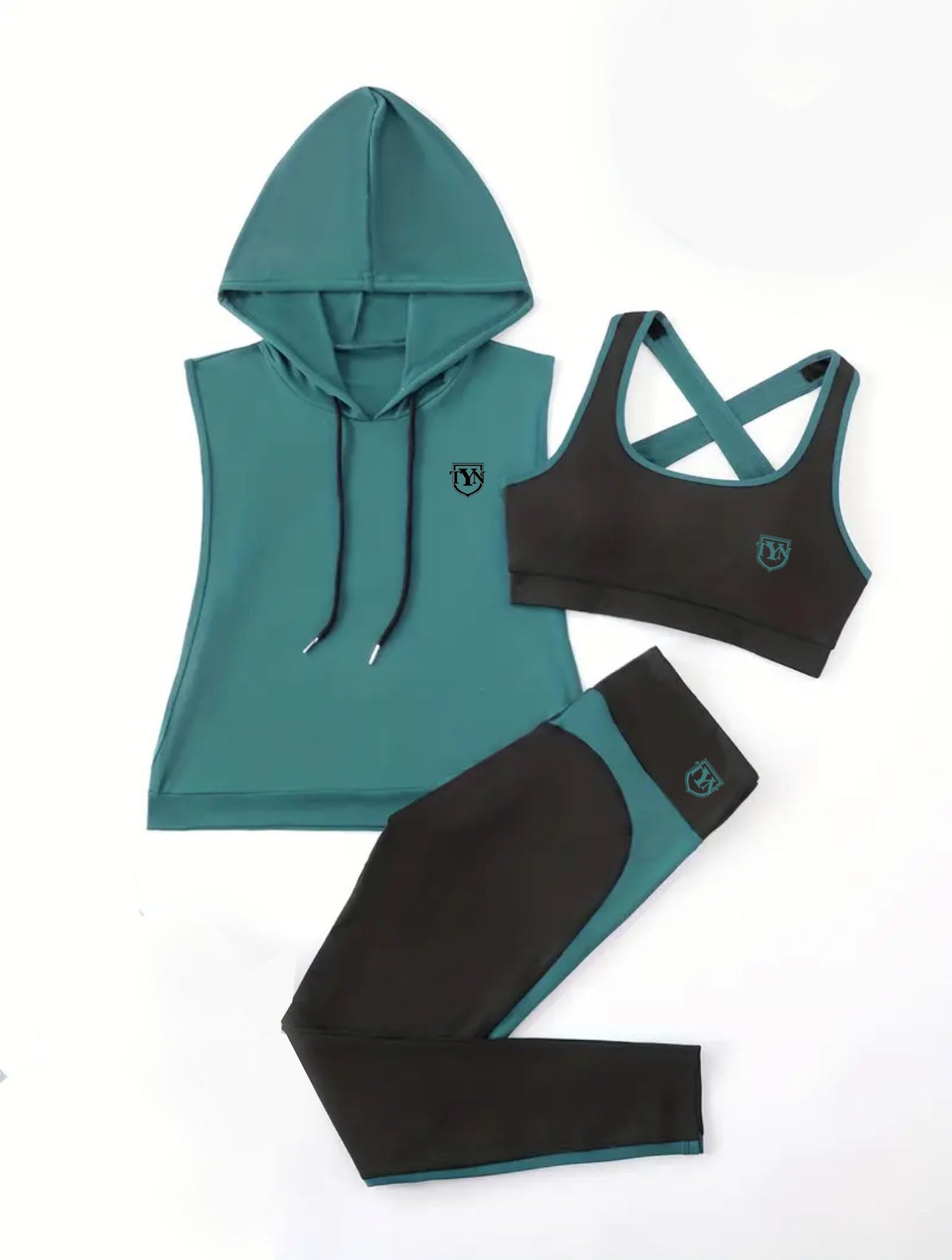 TYN Women’s Zen Flow 3-Piece Yoga Set