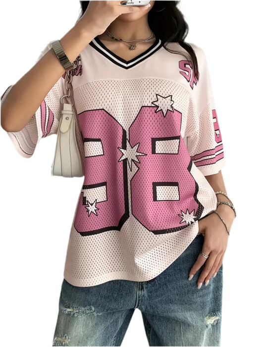 Women’s Star Vibe V-Neck Graphic Tee