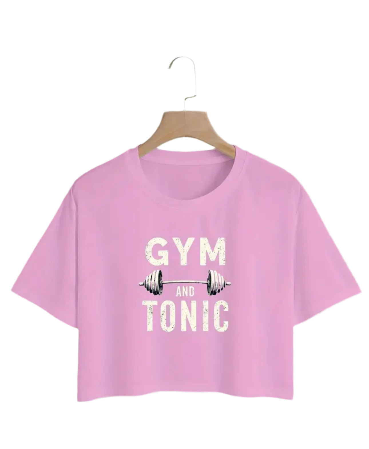 Gym & Tonic” Women’s Crop Top