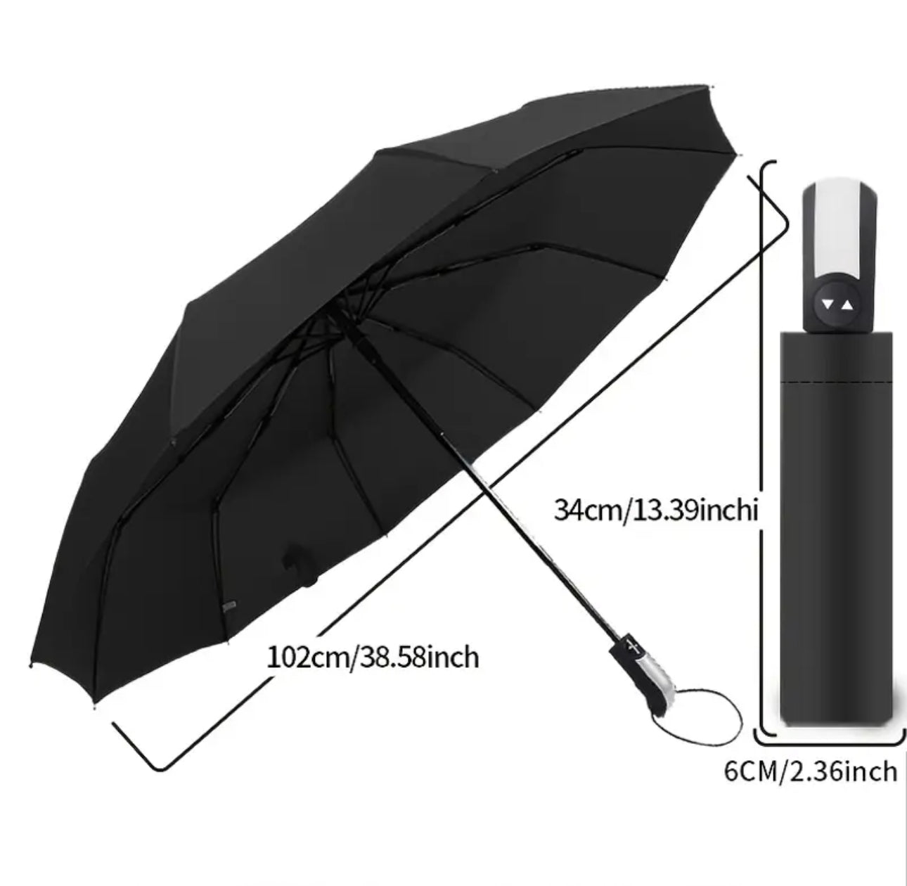 TYN Storm Shield Automatic Folding Umbrella