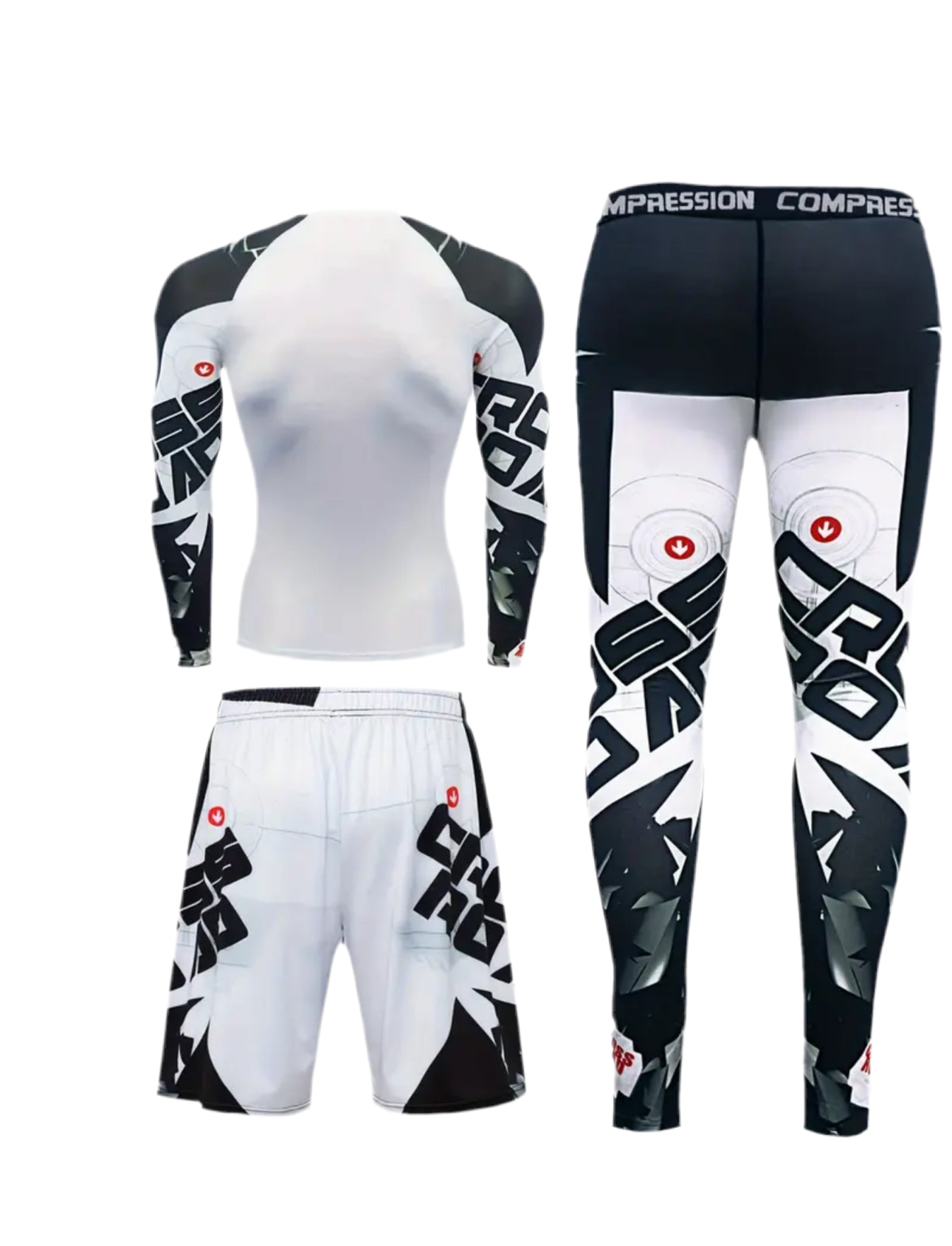 TYN Men’s Frost Camo Three-Piece Athletic Set