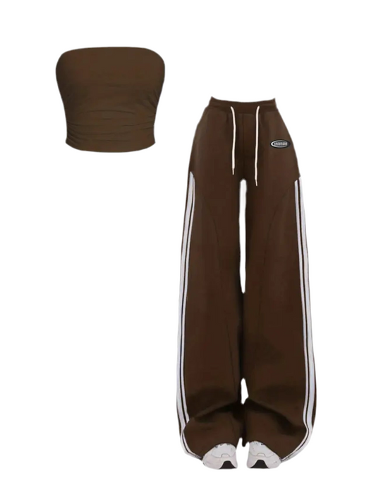 TYN Women’s Mono Stripe Set