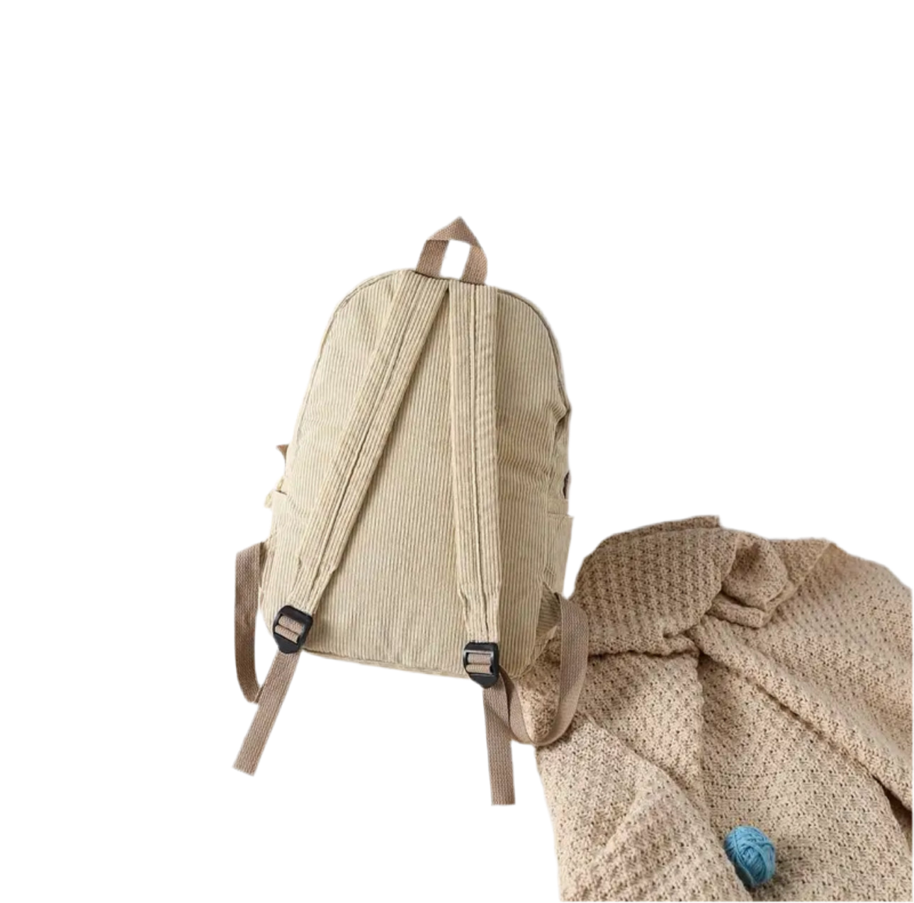Kid’s Preppy Texture Custom Embroidered Backpack