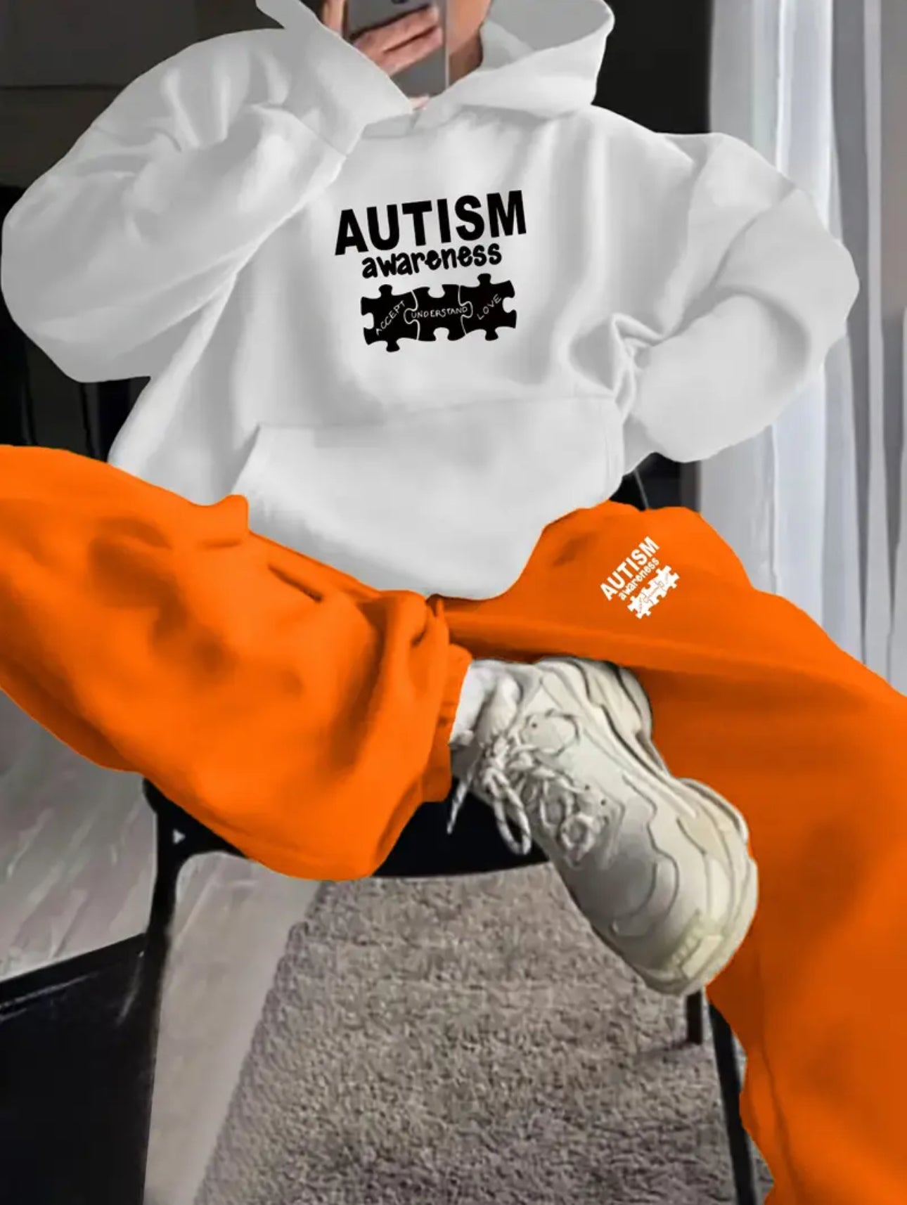 Women’s Autism Awareness Fleece Comfort Set