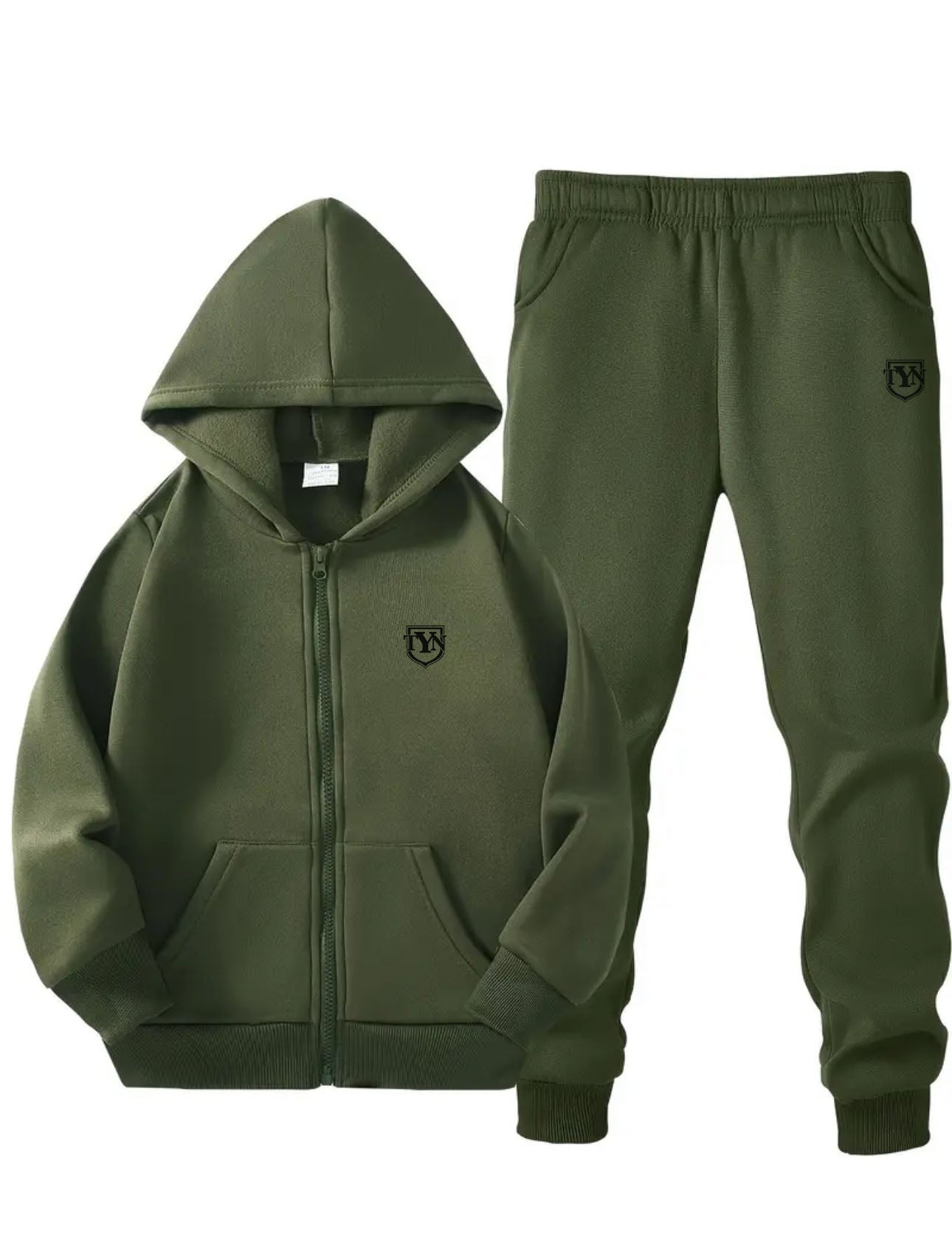 TYN Kids’ Active Zip Two-Piece Set