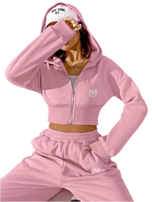 Women’s TYN Logo Zip Hoodie Set