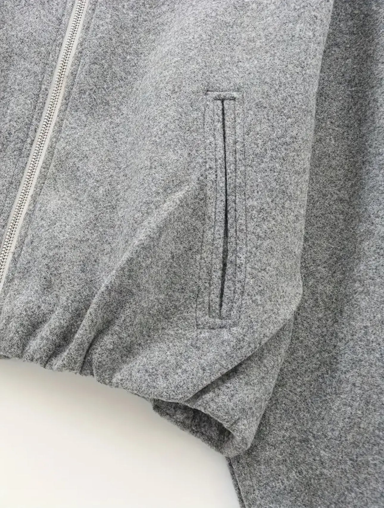 Women’s Refined Aviator Zippered Jacket