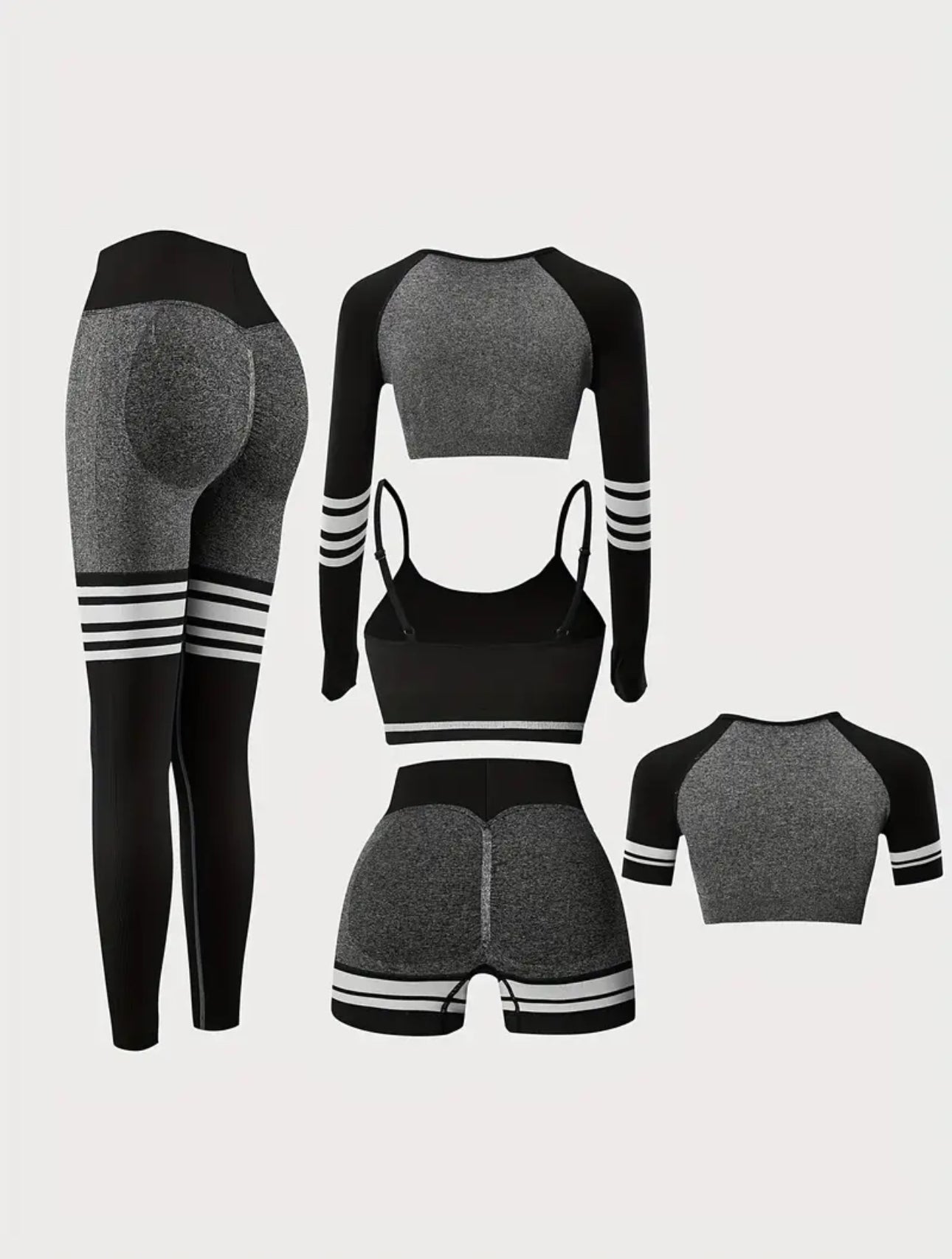 TYN Women’s Flex Core Five-Piece Yoga Set