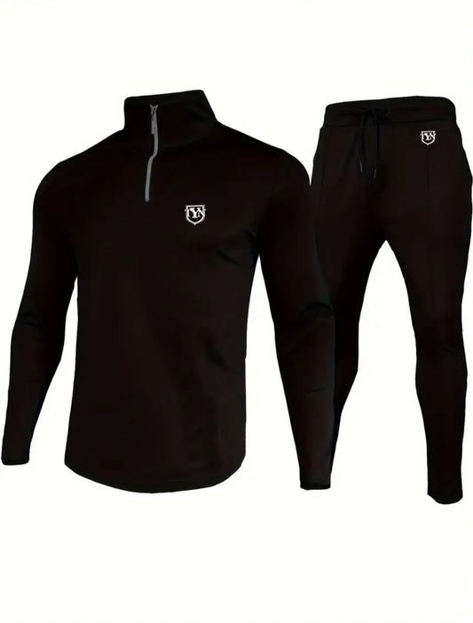 TYN Men’s Pulse Trek Quarter-Zip Tracksuit