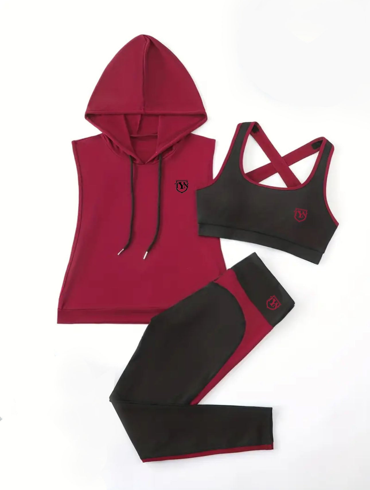TYN Women’s Zen Flow 3-Piece Yoga Set