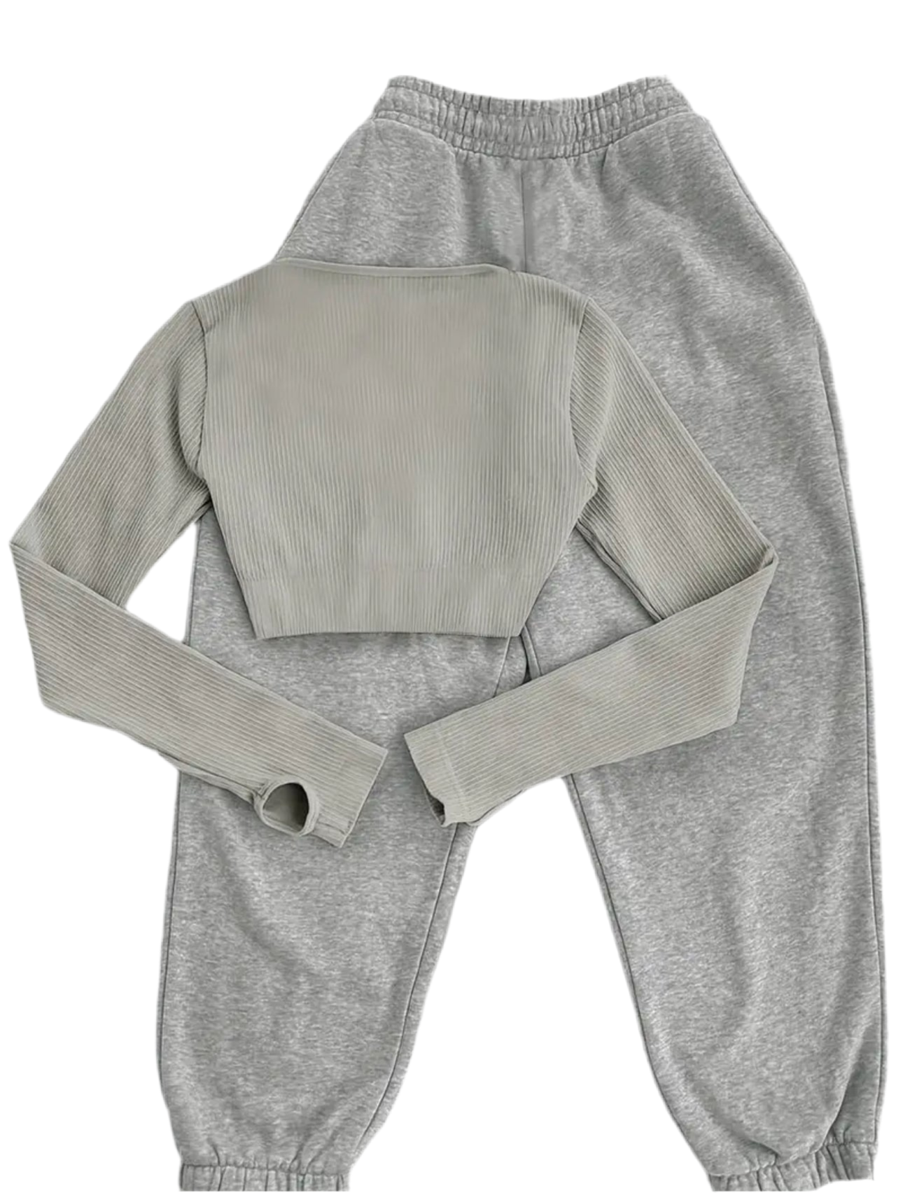 TYN Women’s Sleek Flow Two-Piece Ribbed Set
