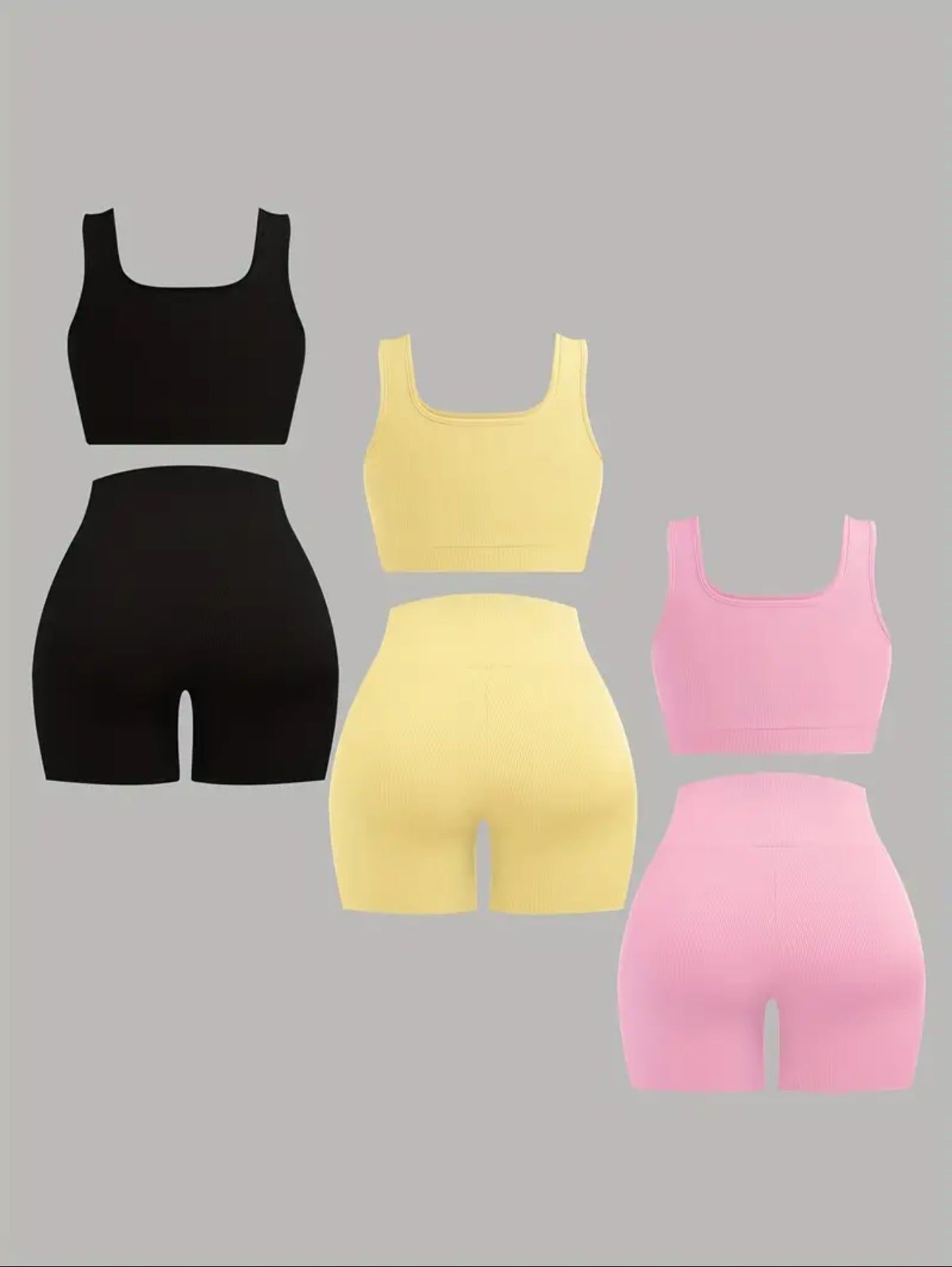 TYN Women’s All-Season High-Waist 6-Piece Set