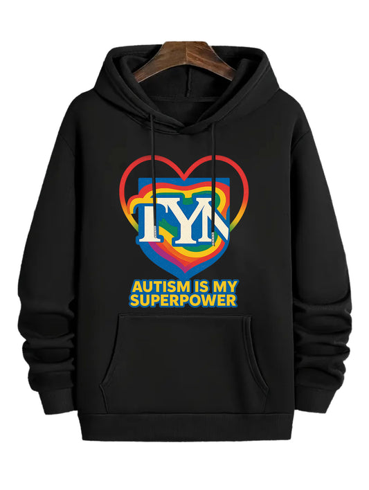 TYN “Autism Is My Superpower” Hoodie – Black Edition