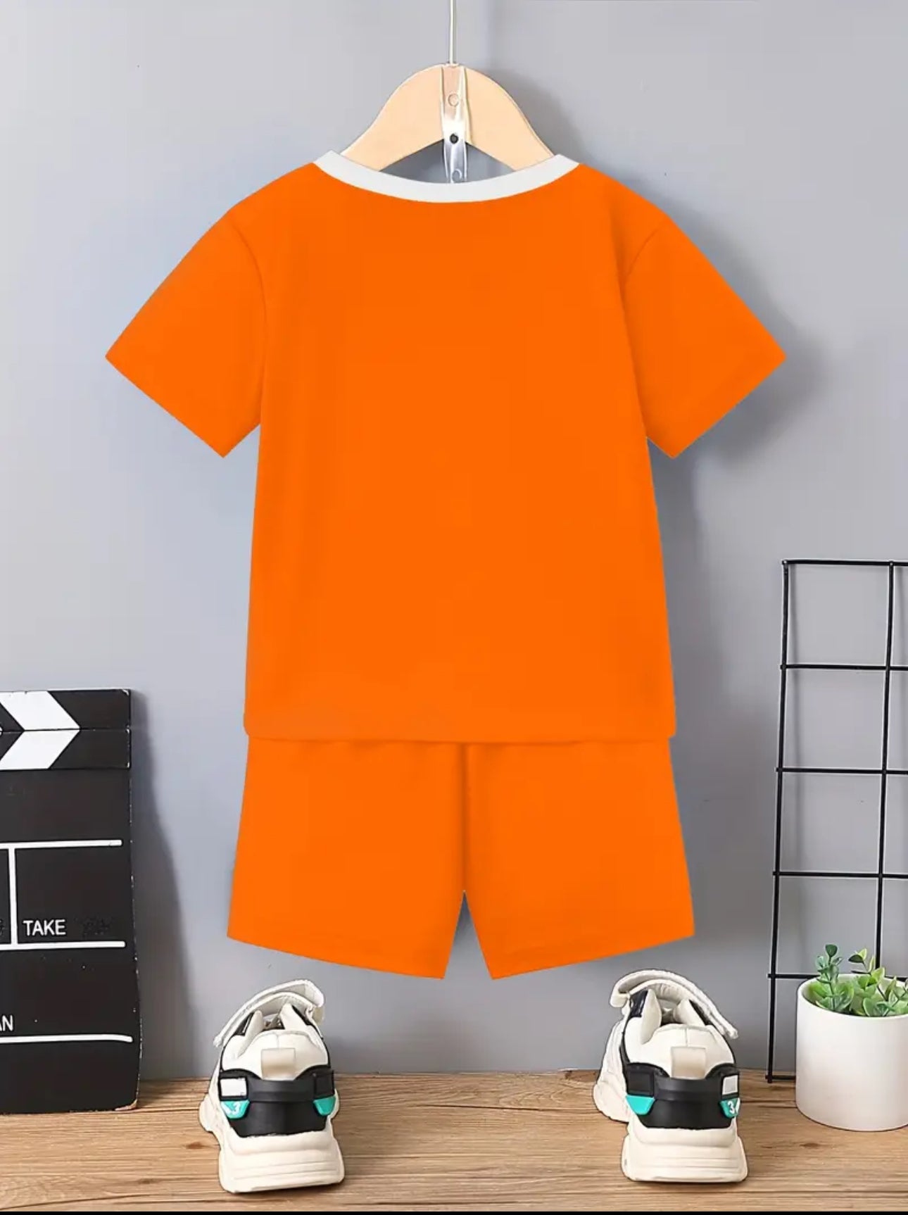 Boys’ Quick-Dry TYN Set – Tee & Shorts