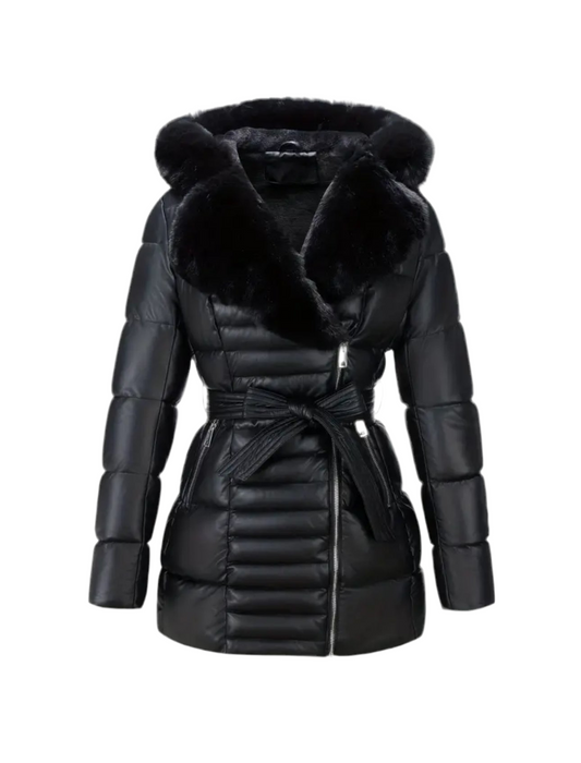 Women’s Velvet Charm Hooded Coat