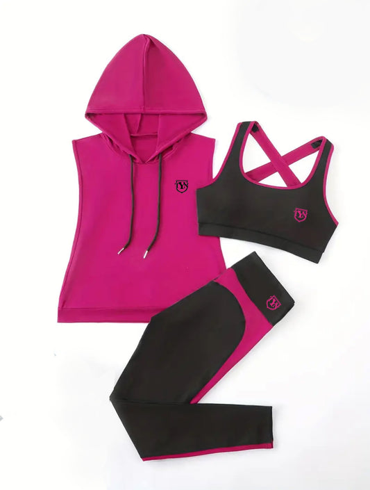 TYN Women’s Zen Flow 3-Piece Yoga Set