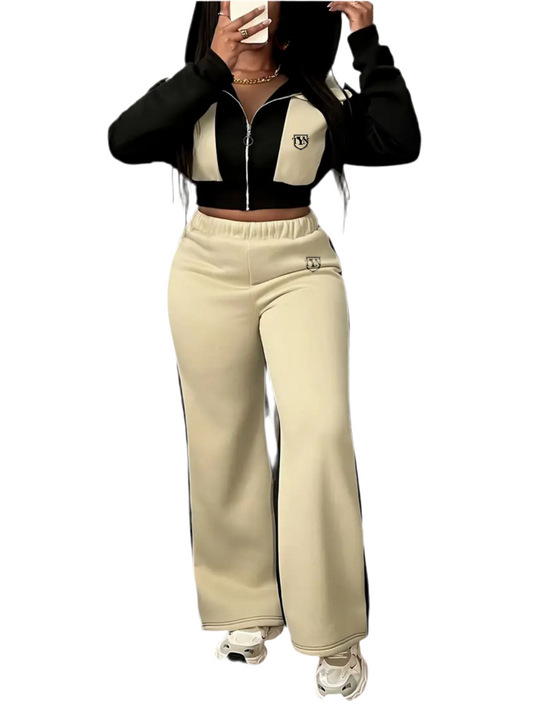 Women’s TYN Black-Beige Lux Flow Set