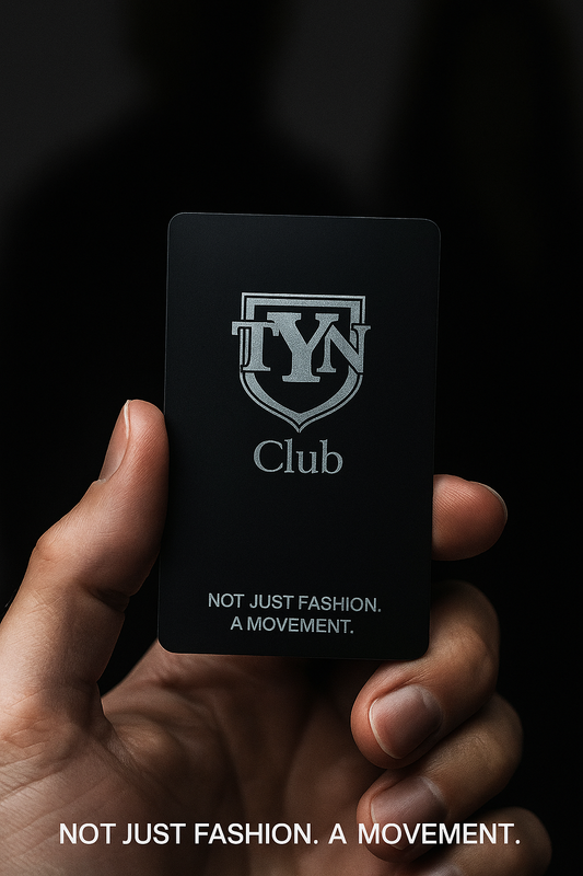 TYN Club – Custom Tee + Hat + Surprise GiftPack (Monthly Drop)