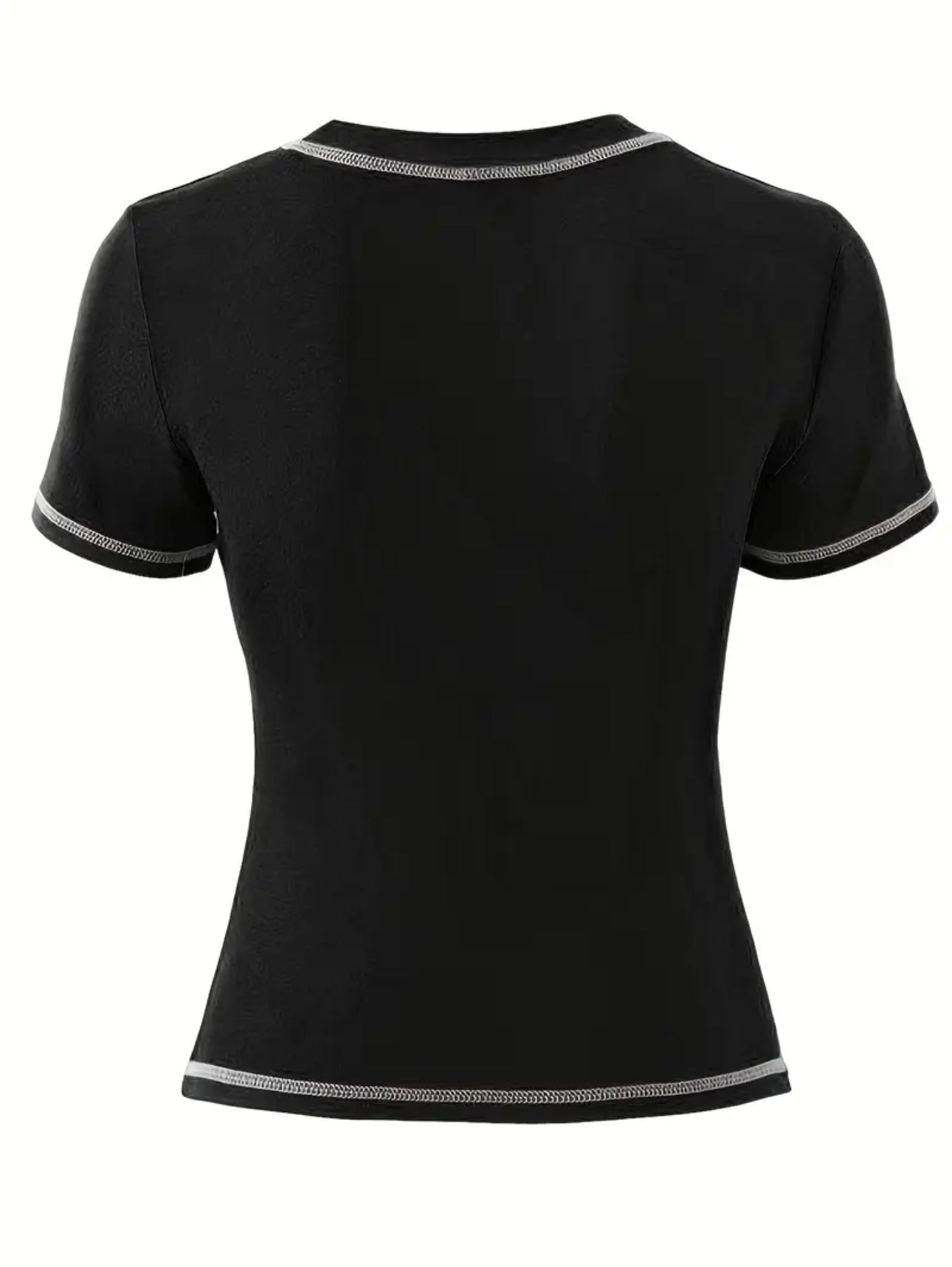 Women’s Lettered Contrast Tee