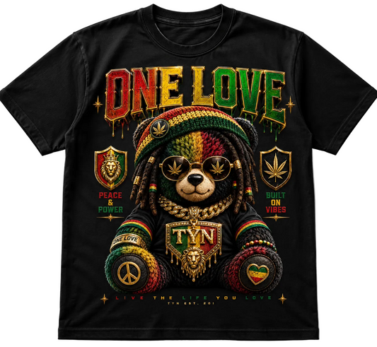 TYN One Love Teddy Graphic Tee